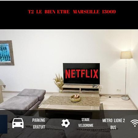 T2 LE BIEN ETRE MARSEILLE 9ème-wifi-netflix-Métro-Parking-Plage Extérieur photo
